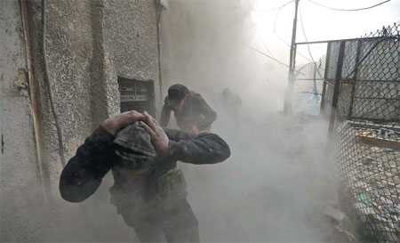 Russia concern at airstrike on Syria