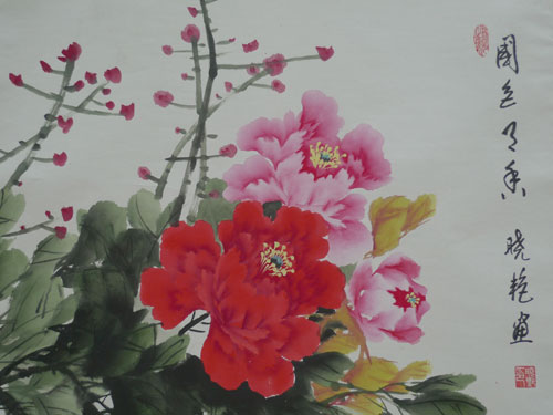 藝術在民間 走入農民牡丹畫創作第一村[組圖]