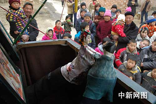 河南民間絕活布袋偶戲瀕臨消失