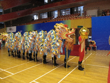 四體會舞龍比賽 英姿颯爽顯龍威-廣東失利 江蘇奪魁