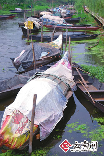 滇池兩年內封湖禁捕漁民封船 部分漁民想要補償