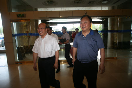 江蘇省灌南縣黨政考察團(tuán)到全國(guó)百?gòu)?qiáng)縣市永城市考察