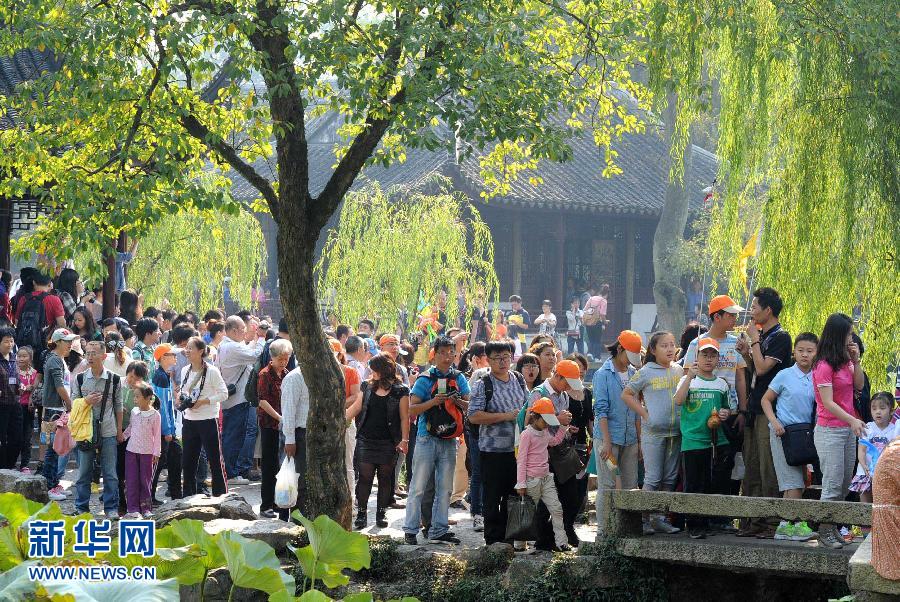 中山陵4天74.5萬游客 盤點這些創紀錄的景點