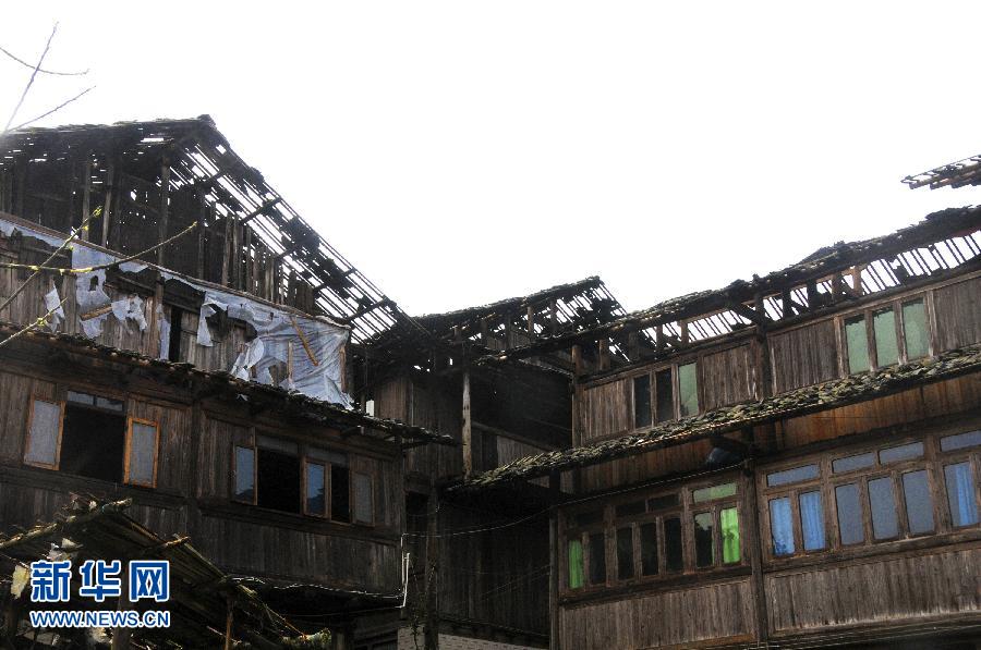 貴州黔東南11縣市遭罕見冰雹襲擊