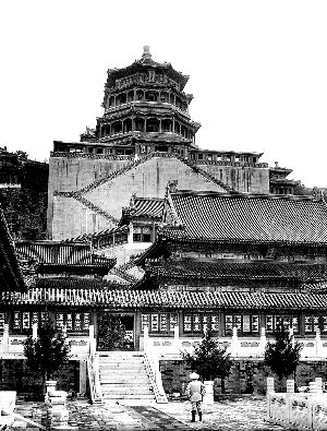 頤和園的牛尾巴斷而復(fù)續(xù) 組圖