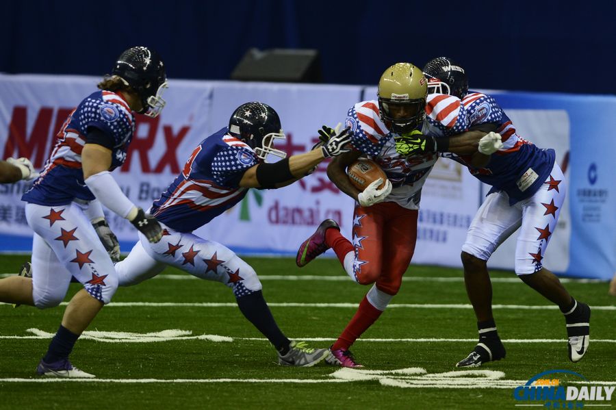 美國職業室內橄欖球東西部明星對決首次來華比賽