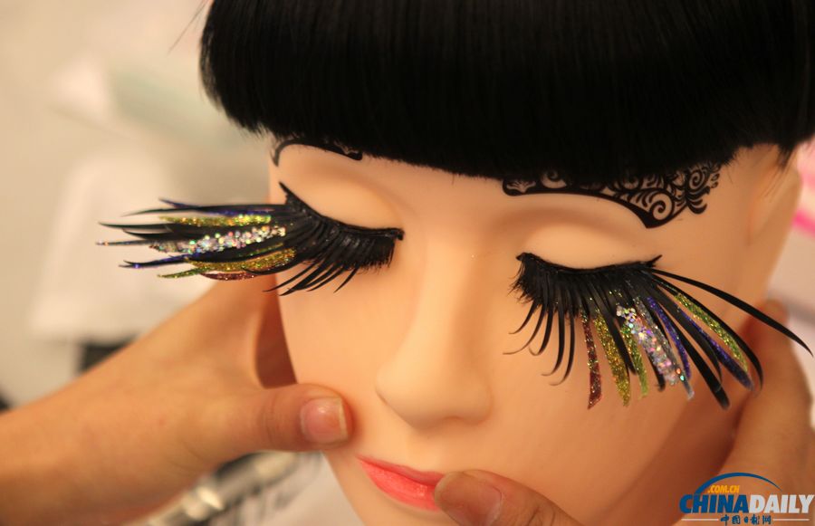 中國國際美睫大賽在京舉行