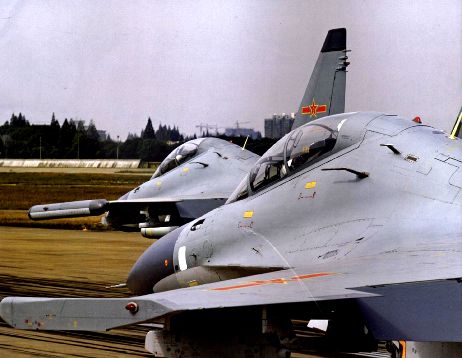 中國作戰(zhàn)飛機超日俄 排名世界第二僅次于美軍