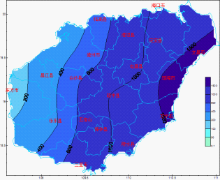 海南省氣候中心解析強降水天氣對海南農業的影響