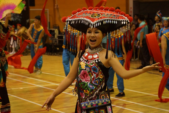 南寧市第十屆少數(shù)民族傳統(tǒng)體育運動會馬山縣舉行