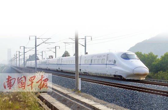 新的列車運行圖執行 南寧—深圳增開高速動車(圖)