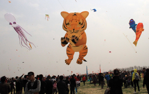 海內外風箏高手齊聚濰坊國際風箏會