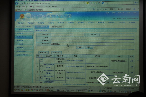 云南省工商局啟用網絡交易監管服務網