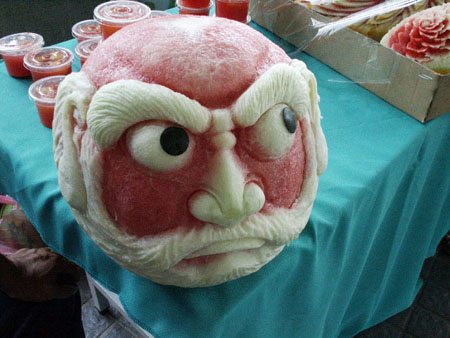 這樣的西瓜你敢吃嗎？