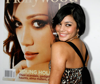 Actress Vanessa Hudgens of the cable TV movie