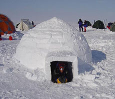 冰屋內部會融化嗎？