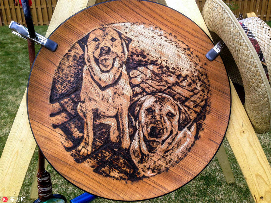 狗年到：看世界各地的狗狗藝術(shù)品（組圖）