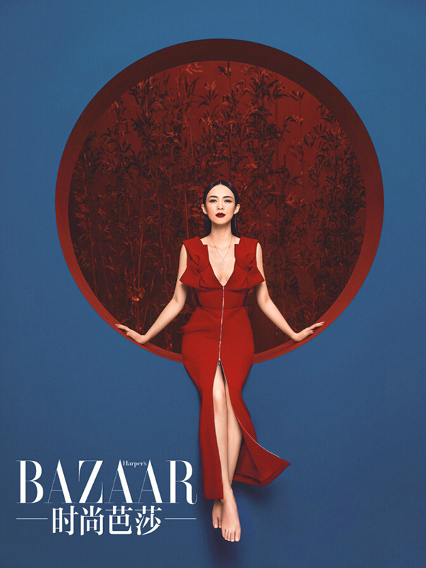 過(guò)年啦！來(lái)和明星學(xué)學(xué)怎樣穿紅衣最好看（組圖）