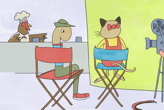 好萊塢片場(chǎng)的演員導(dǎo)演們都在忙些啥？