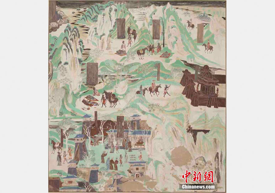 Stunning Dunhuang frescoes, source of inspiration for artists