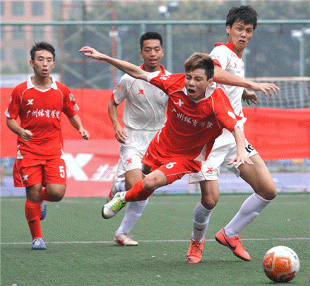 特步大五聯賽廣州賽區落幕 廣體3:1擊敗華師奪冠