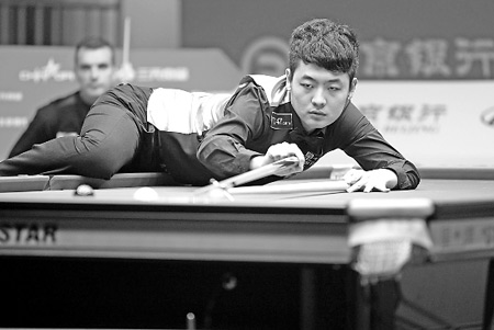 體壇明星愛臺(tái)球：劉翔張琳是高手 馬龍橫掃王勵(lì)勤