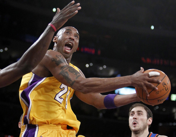 科比39分湖人險(xiǎn)勝總分2:0 杜蘭特難救雷霆