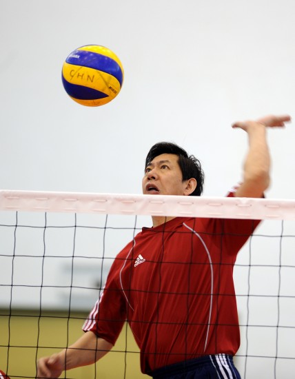 女排主帥王寶泉訓練場上過“五一”