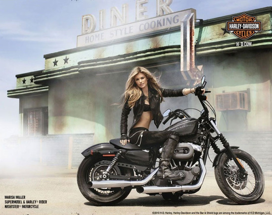 體育畫報女郎妖嬈機車寫真