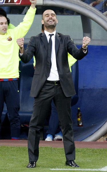 西甲：梅西榮膺最佳射手 巴薩4:0創紀錄奪冠