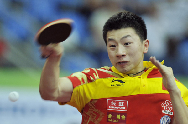 世乒賽：馬琳王皓當看客 男乒3:0法國開門紅