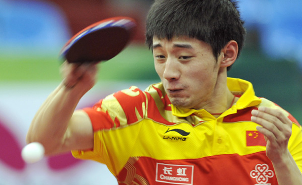 世乒賽：馬琳王皓當看客 男乒3:0法國開門紅