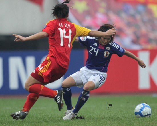 中國(guó)女足0:2不敵日本 首次無緣世界杯決賽圈