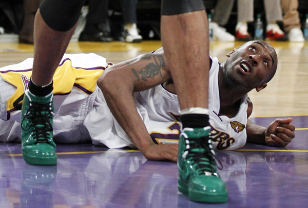 NBA：雷•阿倫三分破紀(jì)錄 綠衫軍苦勝湖人扳平總分