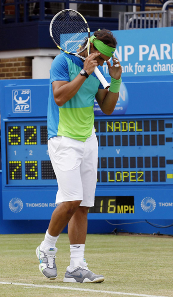 女王杯冷門迭爆 納達爾不敵同胞穆雷補賽出局