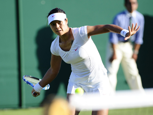 溫網(wǎng)：“中國(guó)金花”李娜、鄭潔晉級(jí)次輪