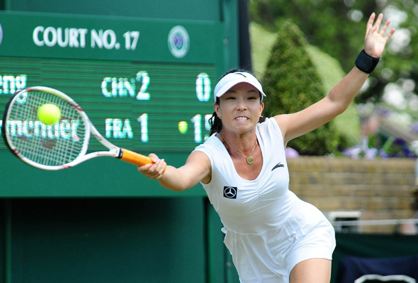 溫網：“中國金花”李娜、鄭潔晉級次輪