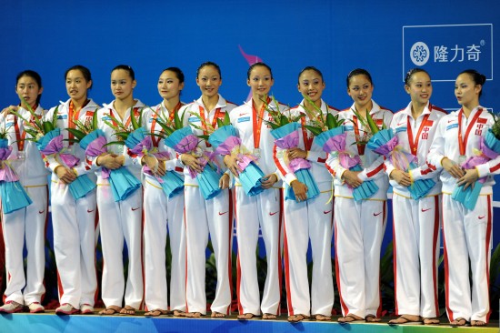 花游世界杯：中國隊獲得集體項目亞軍