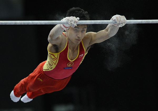 體操世錦賽：中國(guó)男團(tuán)奪得四連冠