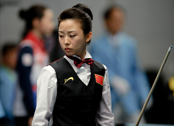 美麗臺(tái)球：潘曉婷vs車俞嵐