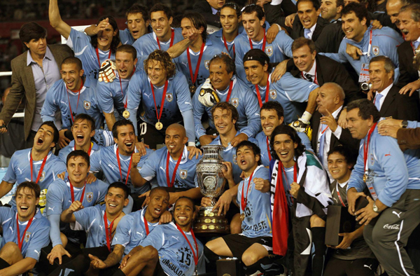 美洲杯：烏拉圭3:0巴拉圭奪冠 超阿根廷創新紀錄