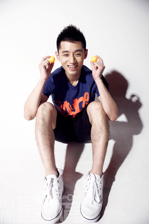 張繼科變身型男拍攝寫真