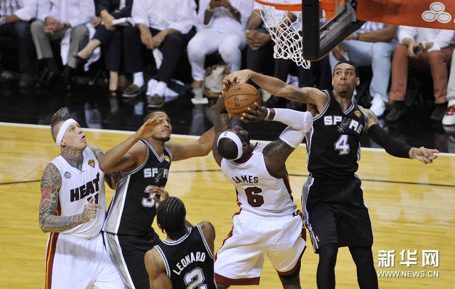 熱火力擒馬刺 4:3逆轉奪2013年NBA總冠軍