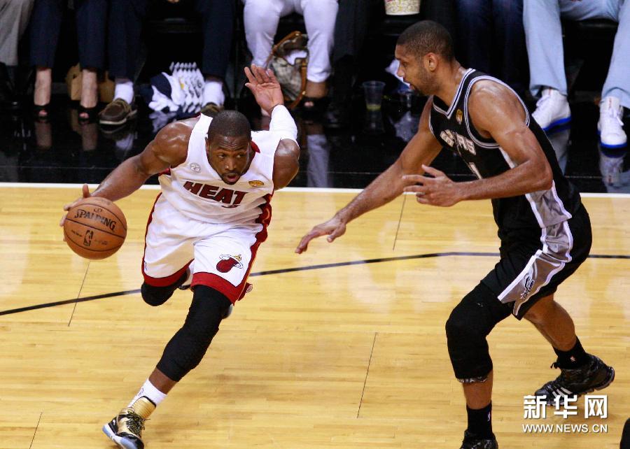 熱火力擒馬刺 4:3逆轉奪2013年NBA總冠軍