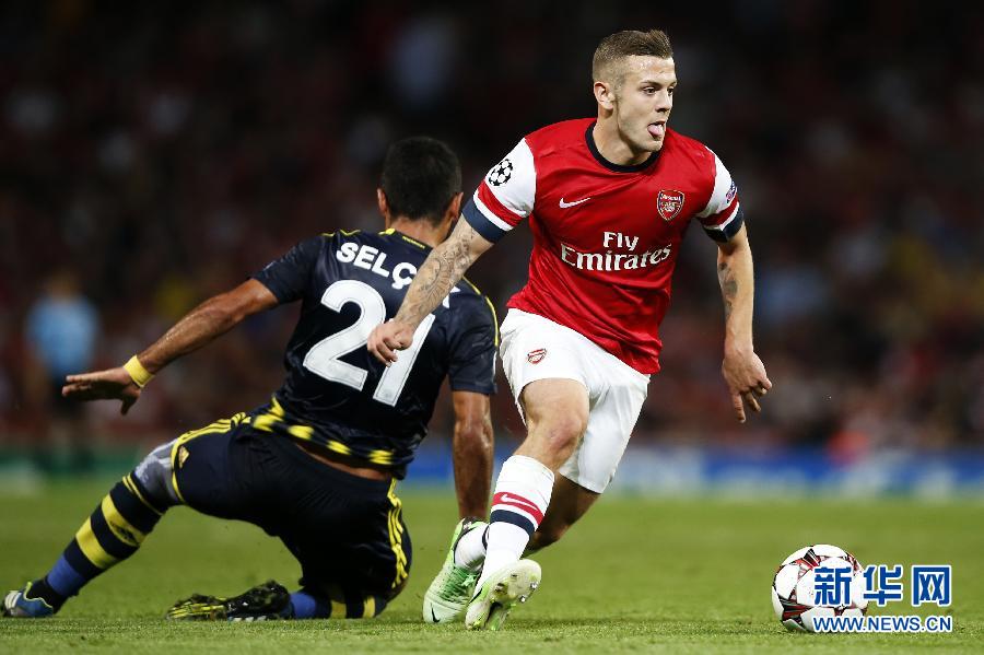 歐冠：總分5:0勝費(fèi)內(nèi)巴切 阿森納連續(xù)16年進(jìn)正賽