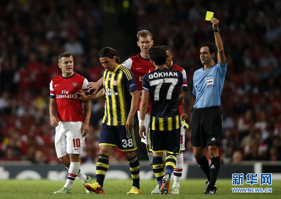 歐冠:總分5:0勝費(fèi)內(nèi)巴切 阿森納連續(xù)16年進(jìn)正賽