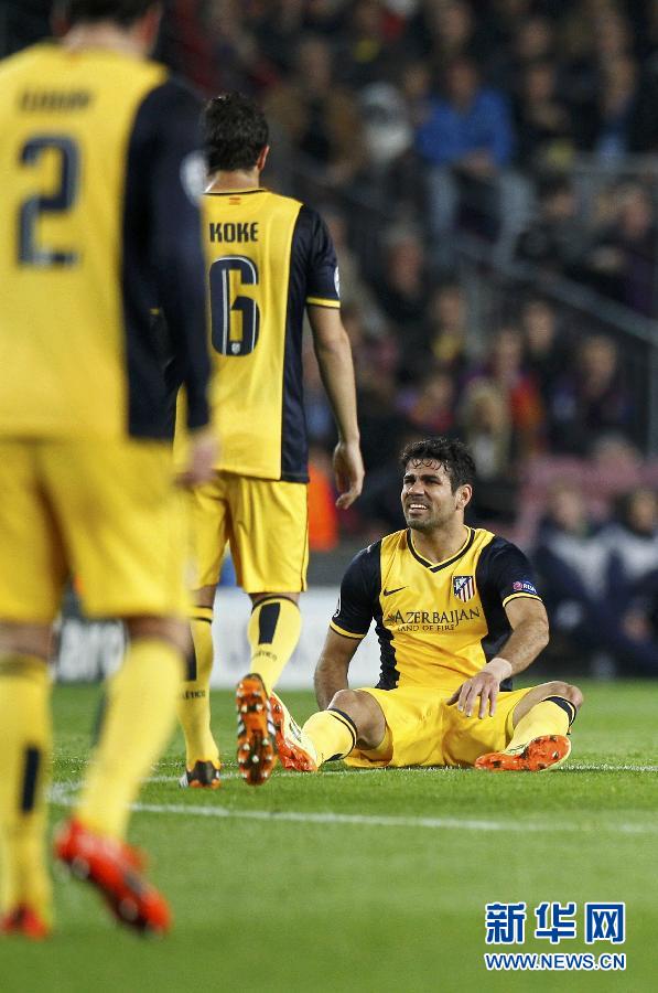 歐冠：內馬爾救主 巴薩主場1:1平馬競